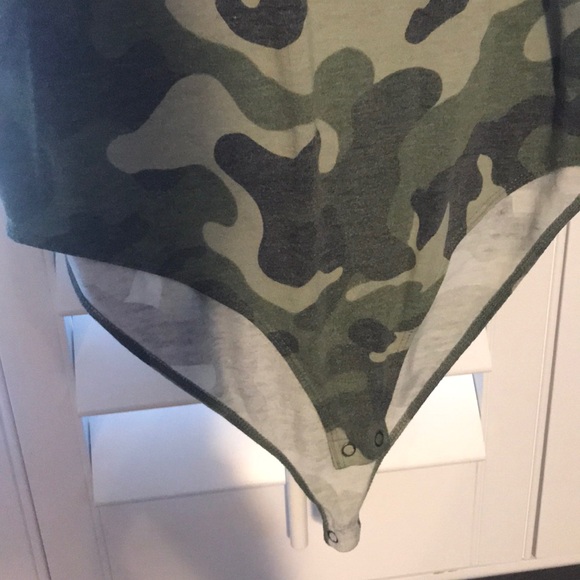 Cotton camouflage bodysuit - Picture 3 of 6